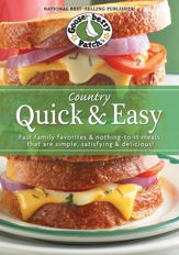 Country Quick & Easy Cookbook - 7 May 2013