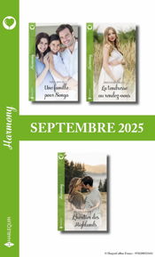 Pack mensuel Harmony - 3 romans (Septembre 2025) - 1 Sep 2025
