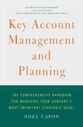 Key Account Management and Planning - 15 Jun 2002