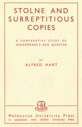 Stolne and Surreptitious Copies - 1 Jan 1942