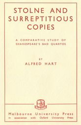 Stolne and Surreptitious Copies - 1 Jan 1942
