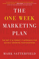The One Week Marketing Plan - 26 Aug 2014