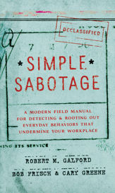 Simple Sabotage - 29 Sep 2015