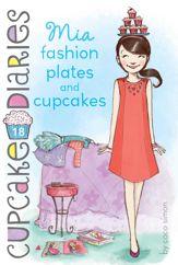 Mia Fashion Plates and Cupcakes - 4 Feb 2014