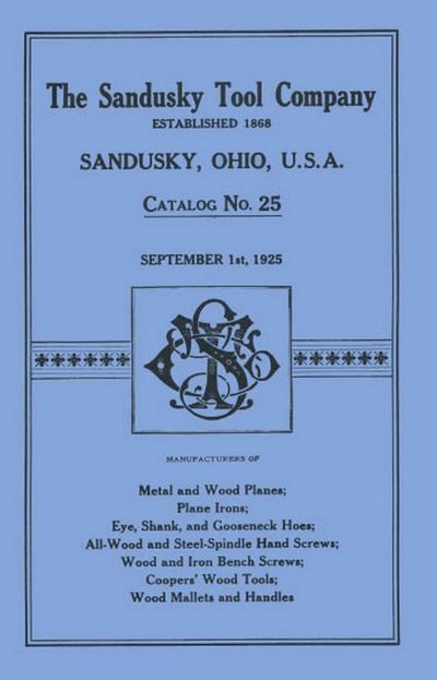 Sandusky Tool Co. 1925 Catalog