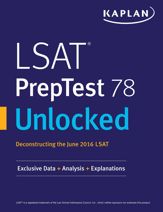 LSAT PrepTest 78 Unlocked - 23 May 2017