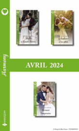 Pack mensuel Harmony - 3 romans (Avril 2024) - 1 Apr 2024