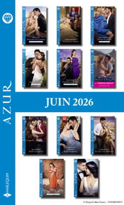 Pack mensuel Azur - 11 romans + 1 titre gratuit (Juin 2026) - 1 Jun 2026