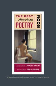 The Best American Poetry 2008 - 16 Sep 2008