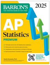 AP Statistics Premium, 2025: Prep Book with 9 Practice Tests + Comprehensive Review + Online Practice - 2 Jul 2024