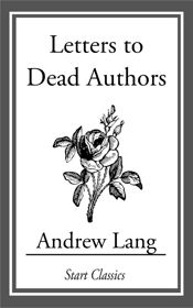 Letters to Dead Authors - 11 Apr 2014