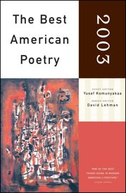 The Best American Poetry 2003 - 18 Jun 2008