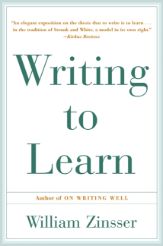 Writing to Learn - 30 Apr 2013