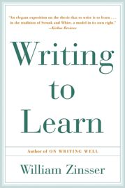 Writing to Learn - 30 Apr 2013