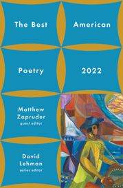 The Best American Poetry 2022 - 13 Sep 2022