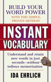 Instant Vocabulary - 15 Aug 2005