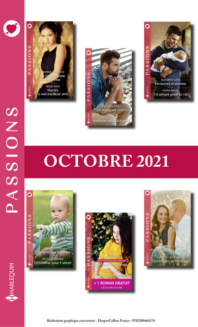 Pack mensuel Passions : 12 romans + 1 gratuit (Octobre 2021)