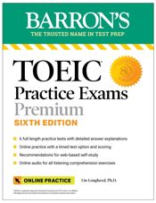 TOEIC Practice Exams: 6 Practice Tests + Online Audio, Sixth Edition - 5 Dec 2023