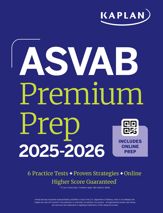 ASVAB Premium Prep 2025-2026: Includes 6 Full Length Practice Tests, 1000+ Practice Questions + Online Access to Interactive Video Lessons and Tutorials - 1 Apr 2025