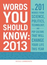 Words You Should Know 2013 - 18 Nov 2012