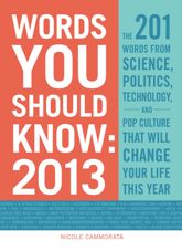 Words You Should Know 2013 - 18 Nov 2012