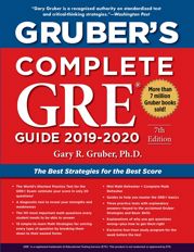 Gruber's Complete GRE Guide 2019-2020 - 24 Sep 2019