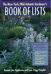 New York/Mid-Atlantic Gardener's Book of Lists - 21 Aug 2001