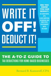 Write It Off! Deduct It! - 12 Jan 2015