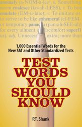 Test Words You Should Know - 19 Jun 2006