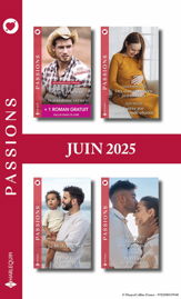 Pack mensuel Passions - 8 romans + 1 titre gratuit (Juin 2025) - 1 Jun 2025