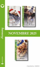 Pack mensuel Harmony - 3 romans (Novembre 2025) - 1 Nov 2025