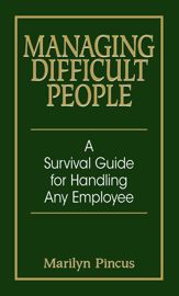 Managing Difficult People - 8 Oct 2004