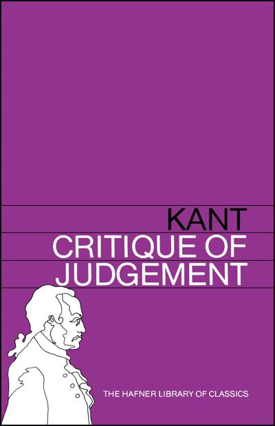 Critique of Judgement