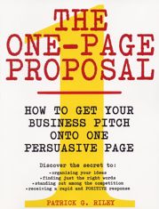 The One-Page Proposal - 1 Feb 2011