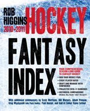 Higgins Hockey Fantasy Index: 2010-2011 - 7 Sep 2010