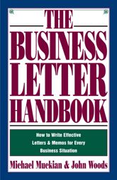 Business Letter Handbook - 1 Aug 1997