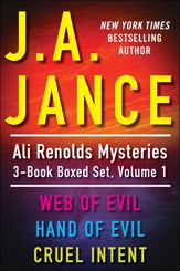 J.A. Jance's Ali Reynolds Mysteries 3-Book Boxed Set, Volume 1 - 1 Nov 2011