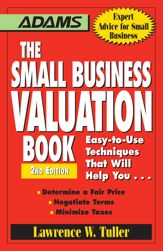 The Small Business Valuation Book - 17 Aug 2008