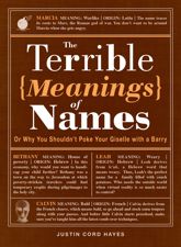 The Terrible Meanings of Names - 18 Dec 2012