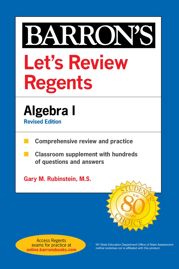 Let's Review Regents: Algebra I Revised Edition - 5 Jan 2021