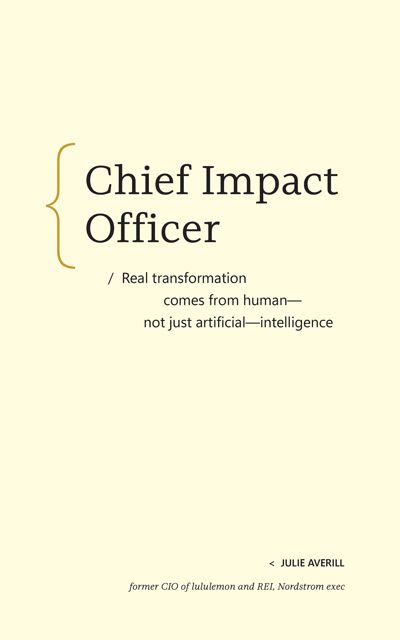 Chief Impact Officer