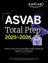 ASVAB Total Prep 2025-2026: Includes 7 Full Length Practice Tests + 2000+ Practice Questions and Flashcards + Online Access to Interactive Video Lessons and Tutorials - 1 Apr 2025