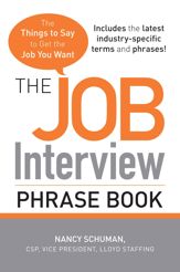 The Job Interview Phrase Book - 18 Oct 2009