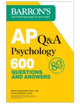 AP Q&A Psychology, Second Edition: 600 Questions and Answers - 4 Jul 2023