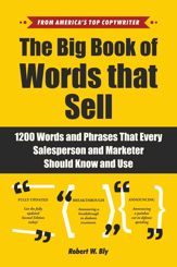 The Big Book of Words That Sell - 10 Sep 2019