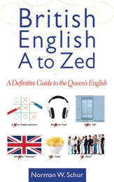 British English from A to Zed - 1 Jul 2013