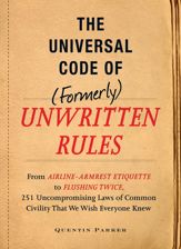 The Incontrovertible Code of (Formerly) Unwritten Rules - 18 Jul 2011