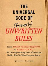 The Incontrovertible Code of (Formerly) Unwritten Rules - 18 Jul 2011