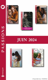 Pack mensuel Passions - 10 romans + 1 titre gratuit (Juin 2024) - 1 Jun 2024