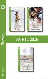 Pack mensuel Harmony - 3 romans (Avril 2026) - 1 Apr 2026